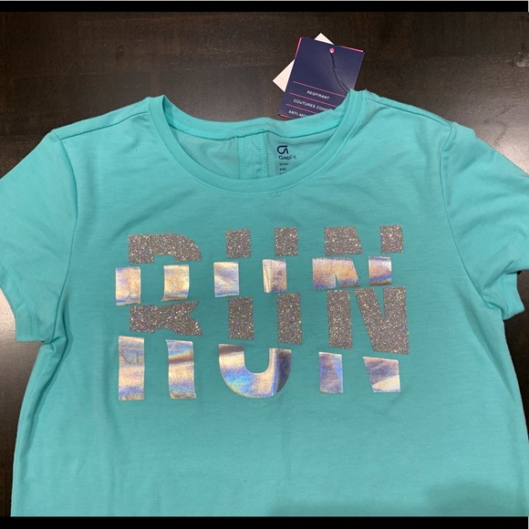 GapFit girl short sleeve shirt size XXL - Picture 3 of 5